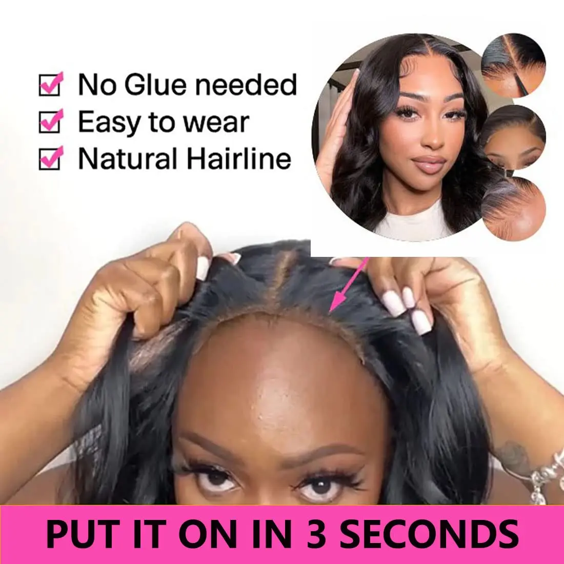 Body Wave Lace Wig - Image 4